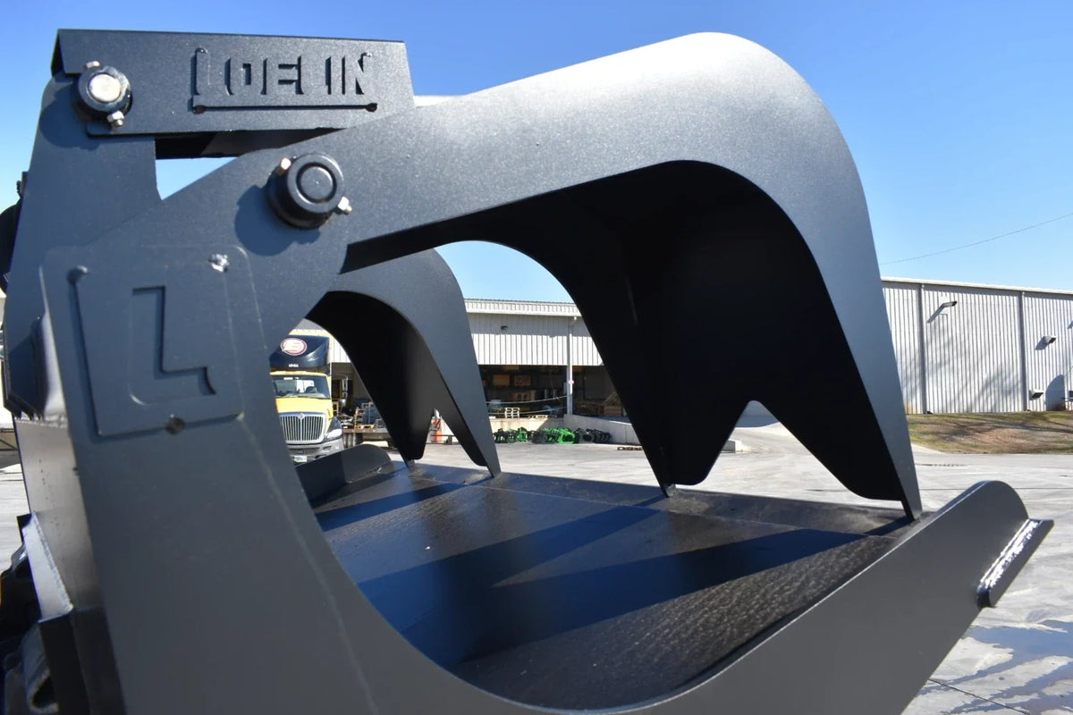 Loflin Fabrication Monster Grapple Bucket For Skid Steers side view