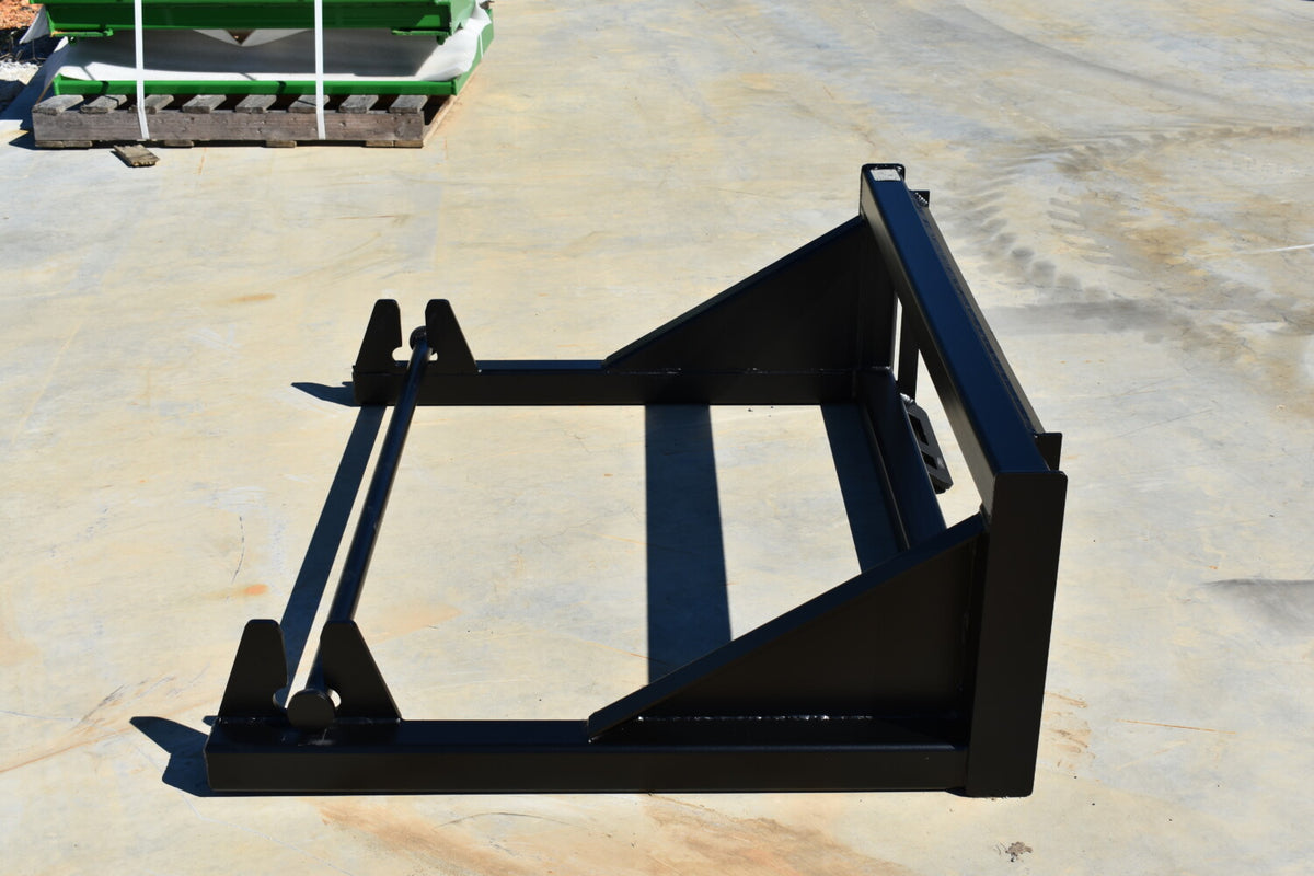 Loflin Fabrication 50-Inch Sod Roller For Skid Steers & Track Loaders; manufacturer family image, illustrated configuration may differ.