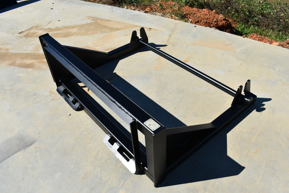 Loflin Fabrication 50-Inch Sod Roller For Skid Steers & Track Loaders; manufacturer family image, illustrated configuration may differ.