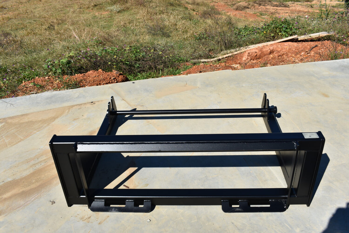 Loflin Fabrication 50-Inch Sod Roller For Skid Steers & Track Loaders; manufacturer family image, illustrated configuration may differ.