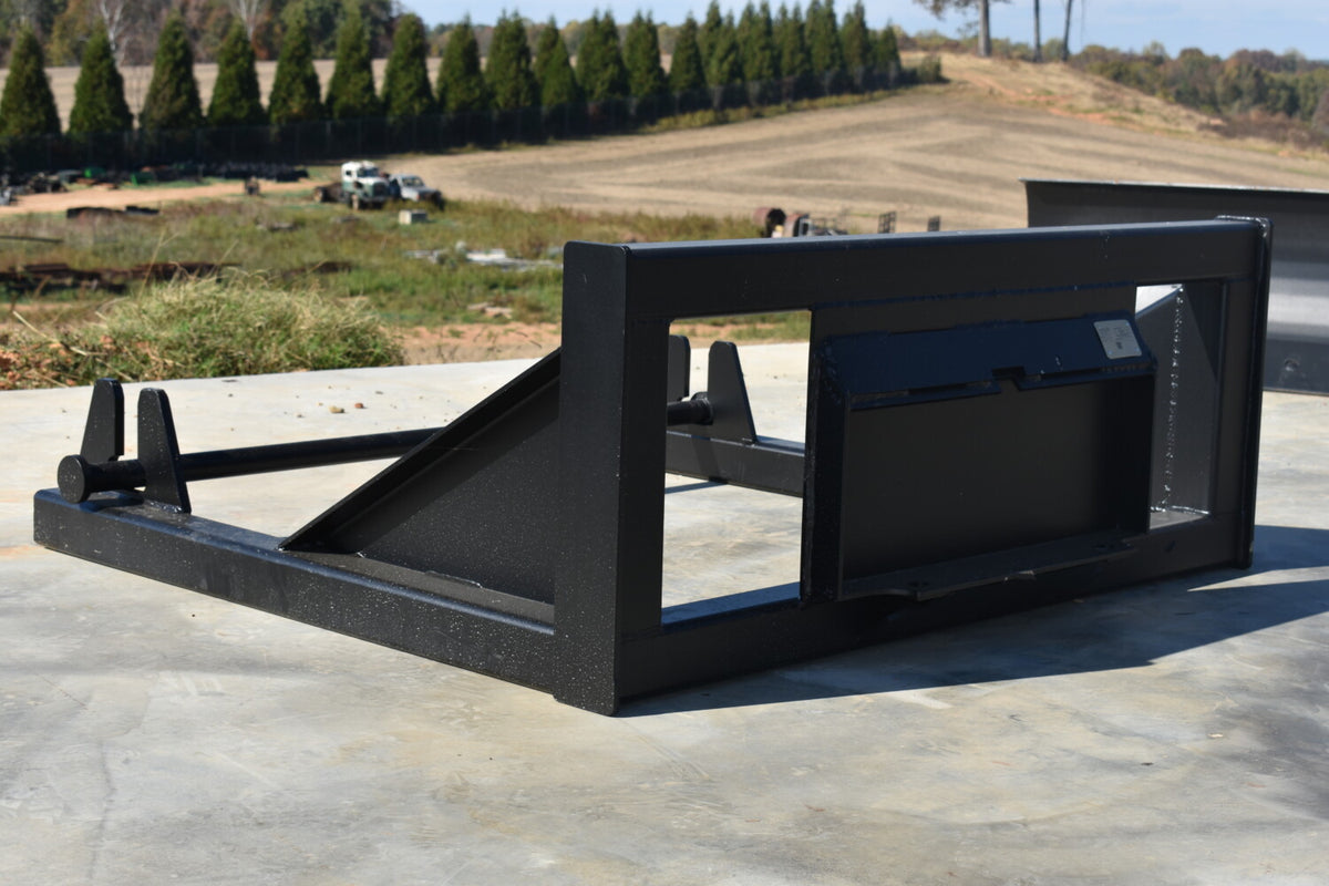 Loflin Fabrication 42-Inch Sod Roller For Mini Skid Steers; manufacturer family image, illustrated configuration may differ.