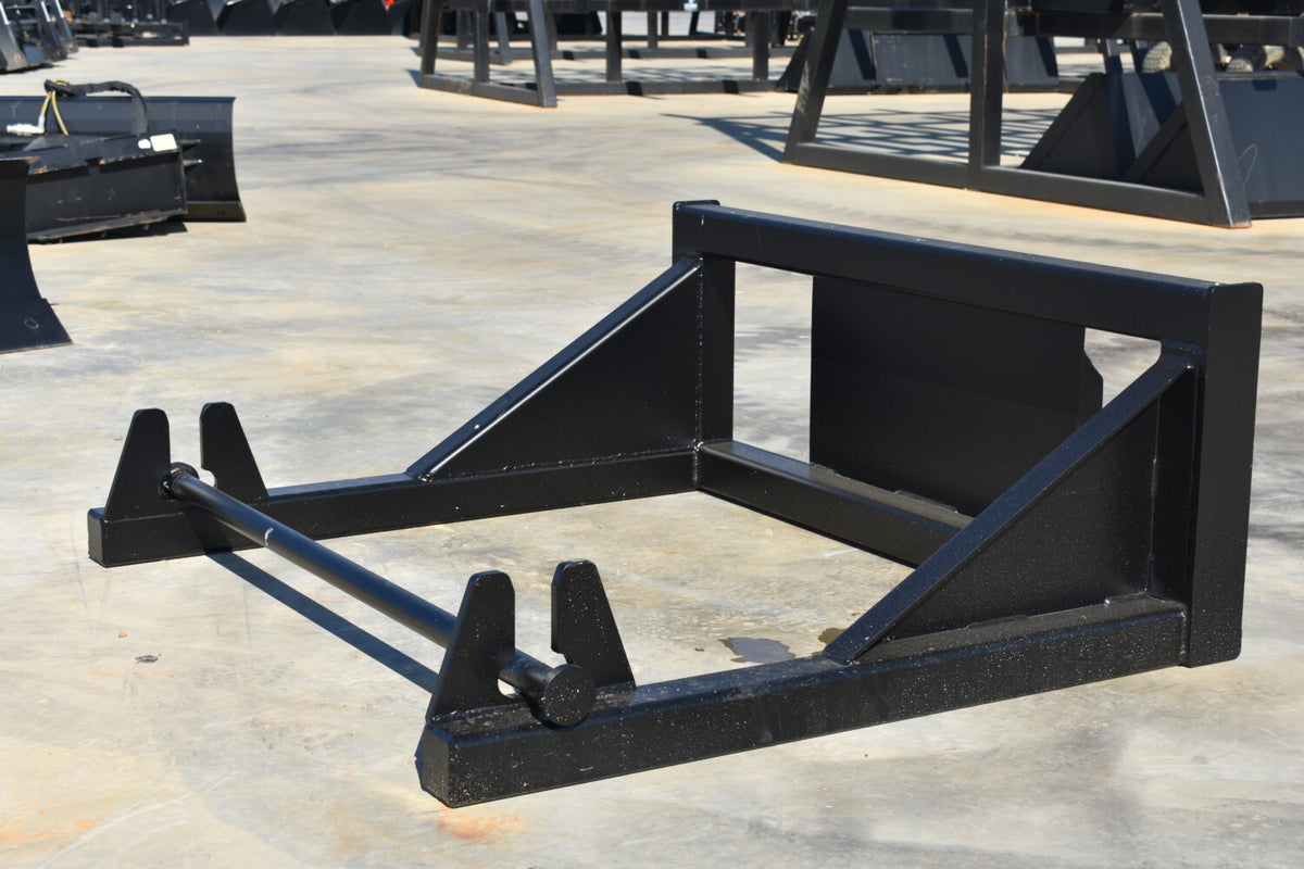 Loflin Fabrication 42-Inch Sod Roller For Mini Skid Steers; manufacturer family image, illustrated configuration may differ.