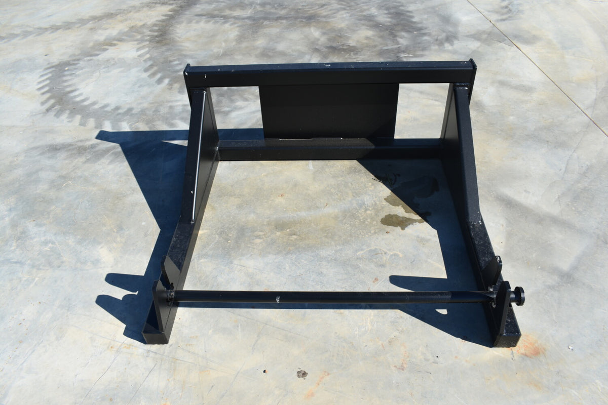 Loflin Fabrication 42-Inch Sod Roller For Mini Skid Steers; manufacturer family image, illustrated configuration may differ.