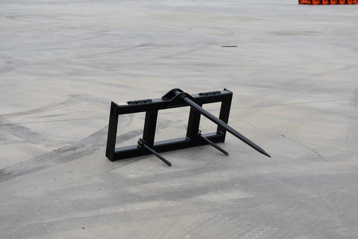 Loflin Fabrication Hay Spear For Skid Steers & Track Loaders; manufacturer family image, illustrated configuration may differ.