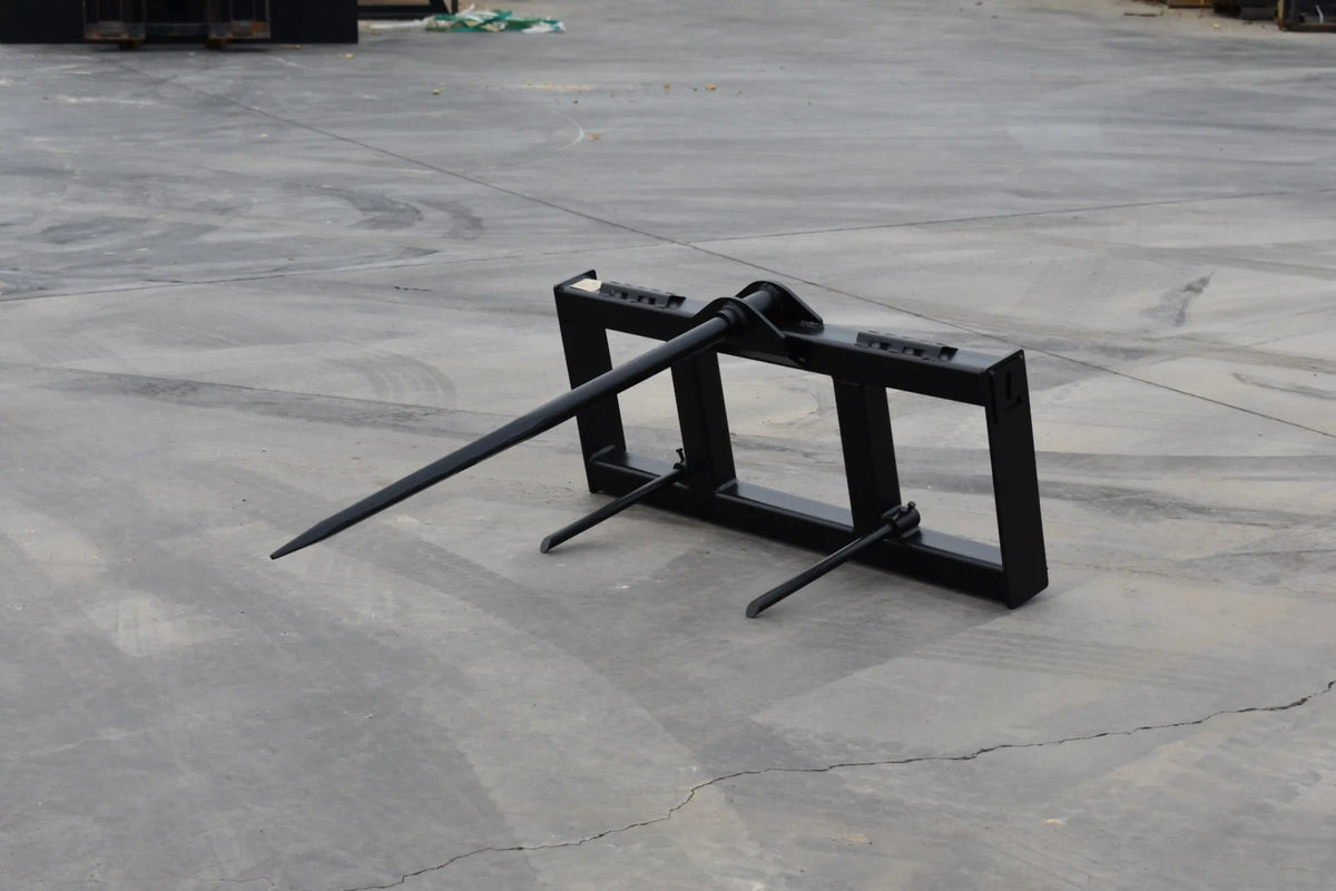 Loflin Fabrication Hay Spear For Skid Steers & Track Loaders; manufacturer family image, illustrated configuration may differ.