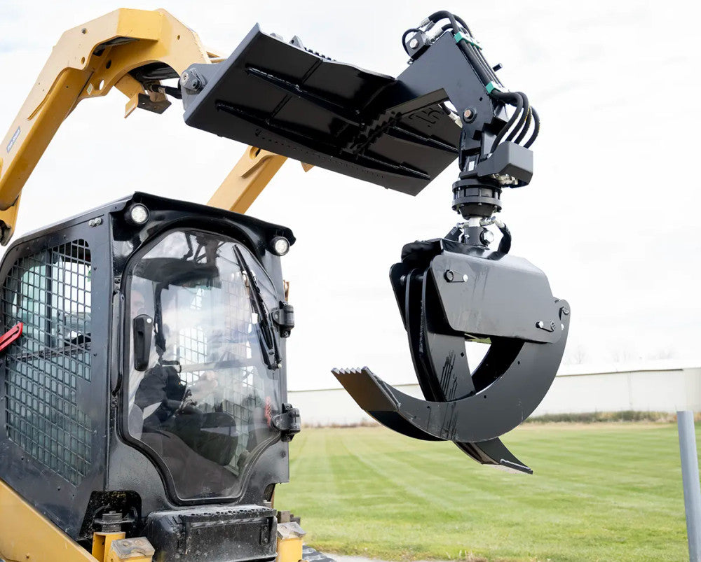Express Steel Hydraulic Rotating Log Grapple;manufacturer family image, selected configuration may differ