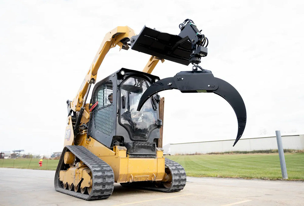 Express Steel Hydraulic Rotating Log Grapple;manufacturer family image, selected configuration may differ