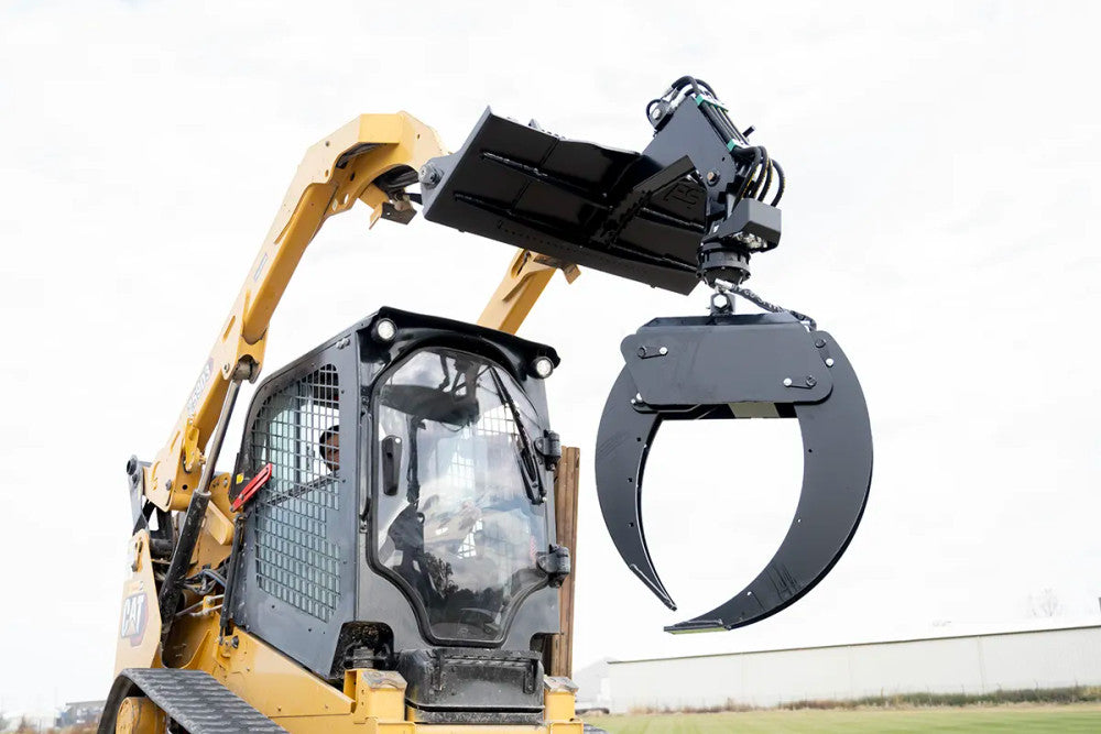 Express Steel Hydraulic Rotating Log Grapple;manufacturer family image, selected configuration may differ