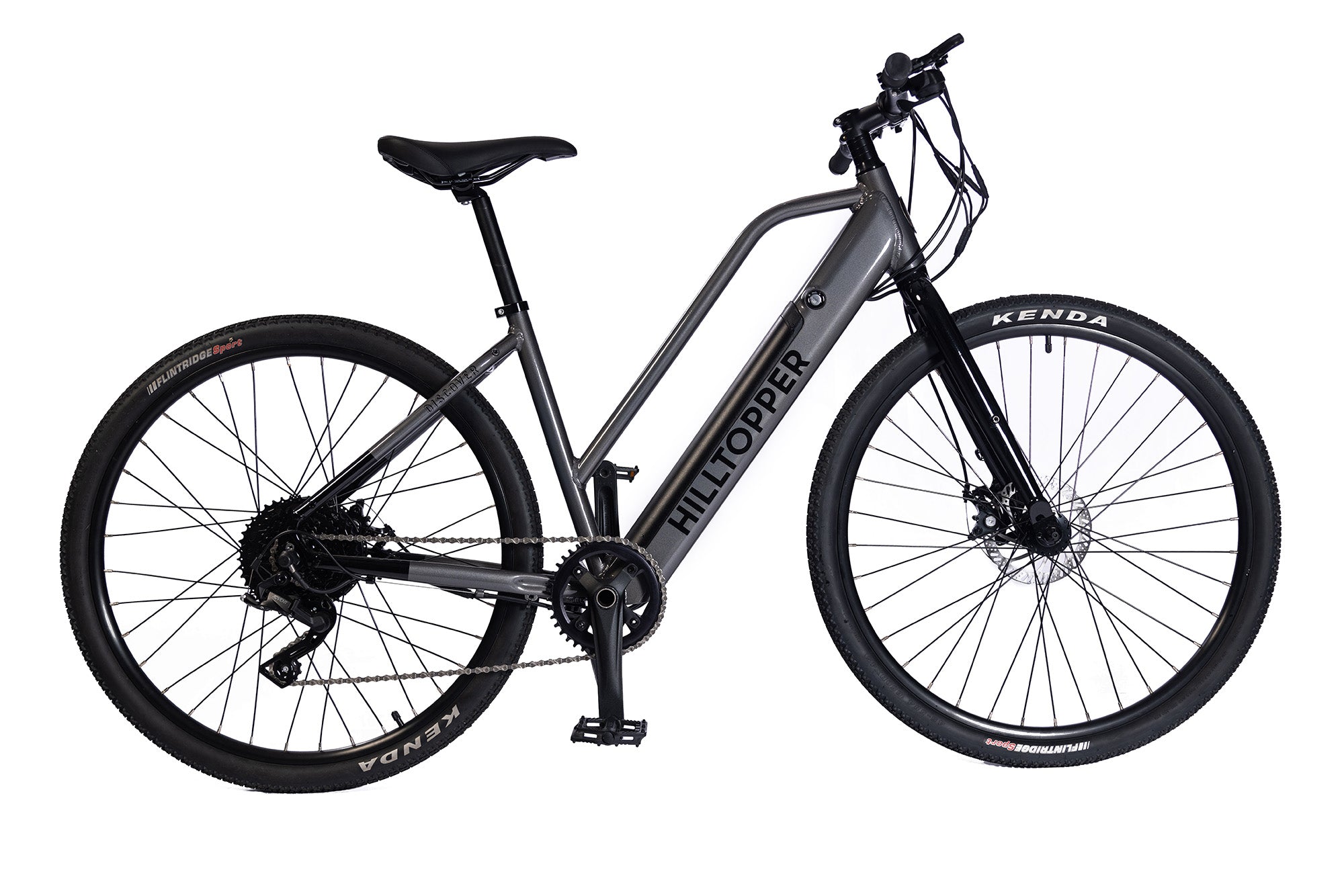 Hilltopper Discover Step-Through Electric Gravel Road Bike