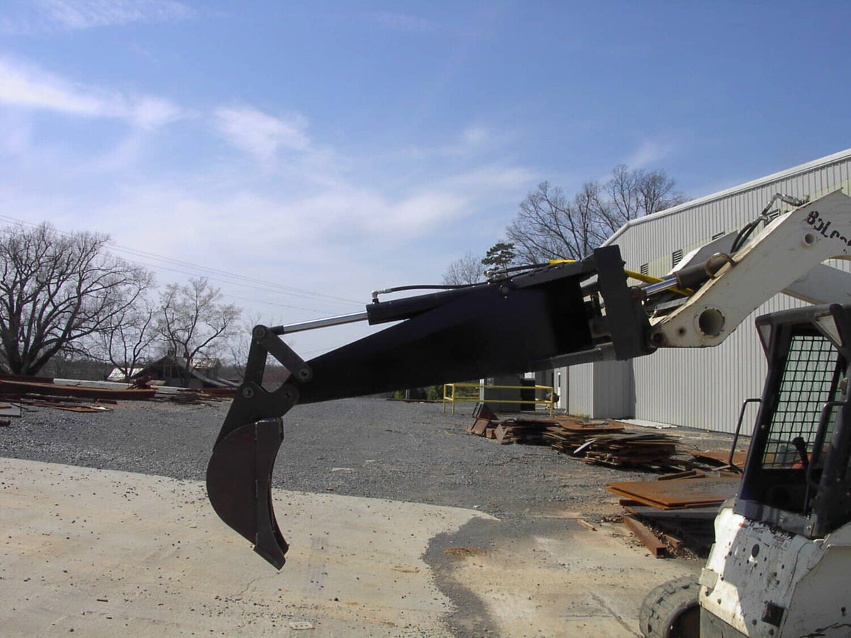 Loflin Fabrication Backhoe For Skid Steers & Track Loaders; manufacturer family image, selected configuration may differ.