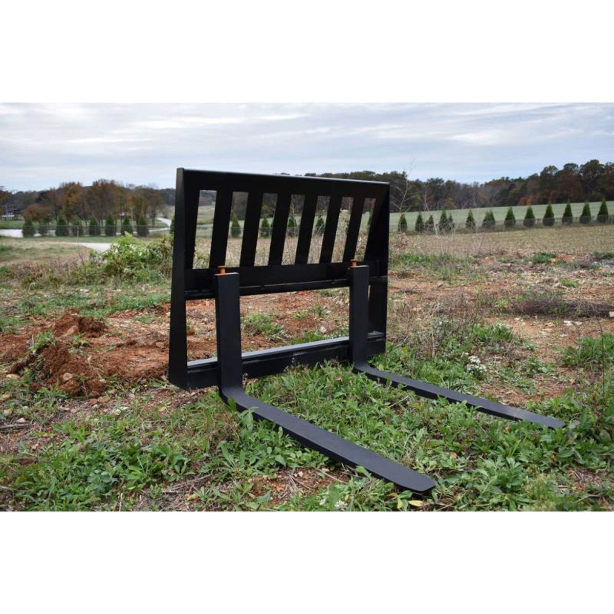 Loflin Fabrication Compact Tractor Pallet Fork Frame (Frame Only) For Compact Tractors; assembly shown may include separately sold tines