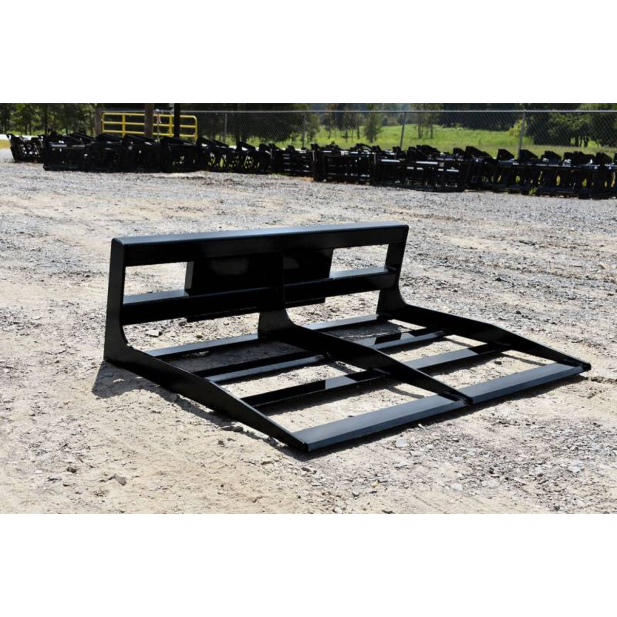 Loflin Fabrication Land Plane For Mini Skid Steers; illustrated width or mount may vary