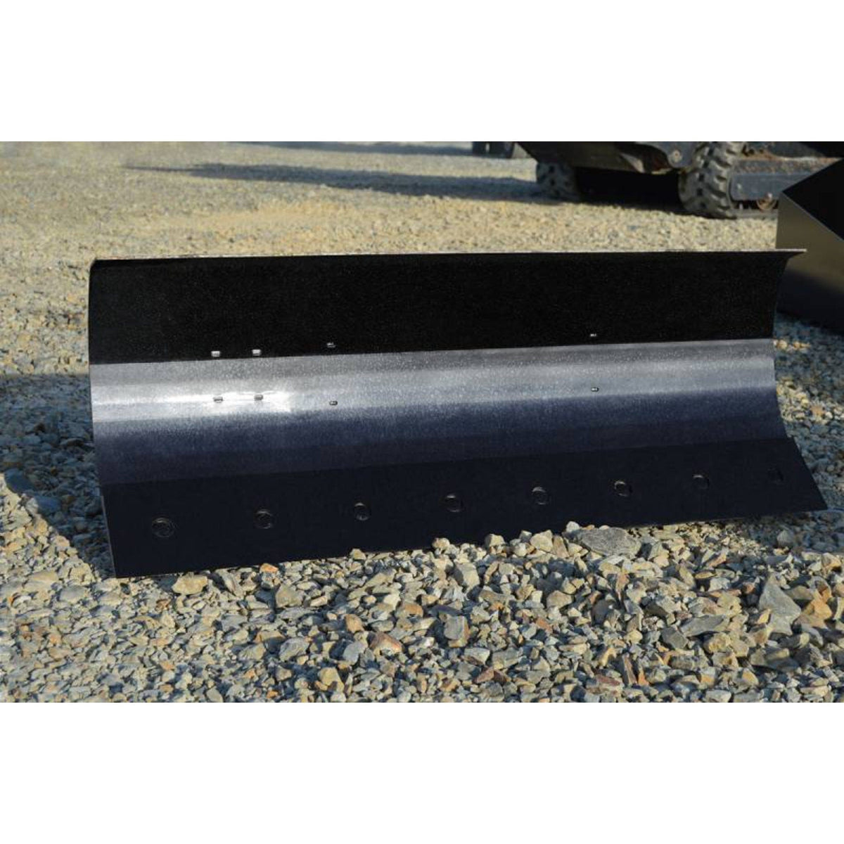 Loflin Fabrication Hydraulic Angle Dozer Blade For Mini Skid Steers; illustrated width or mount may vary