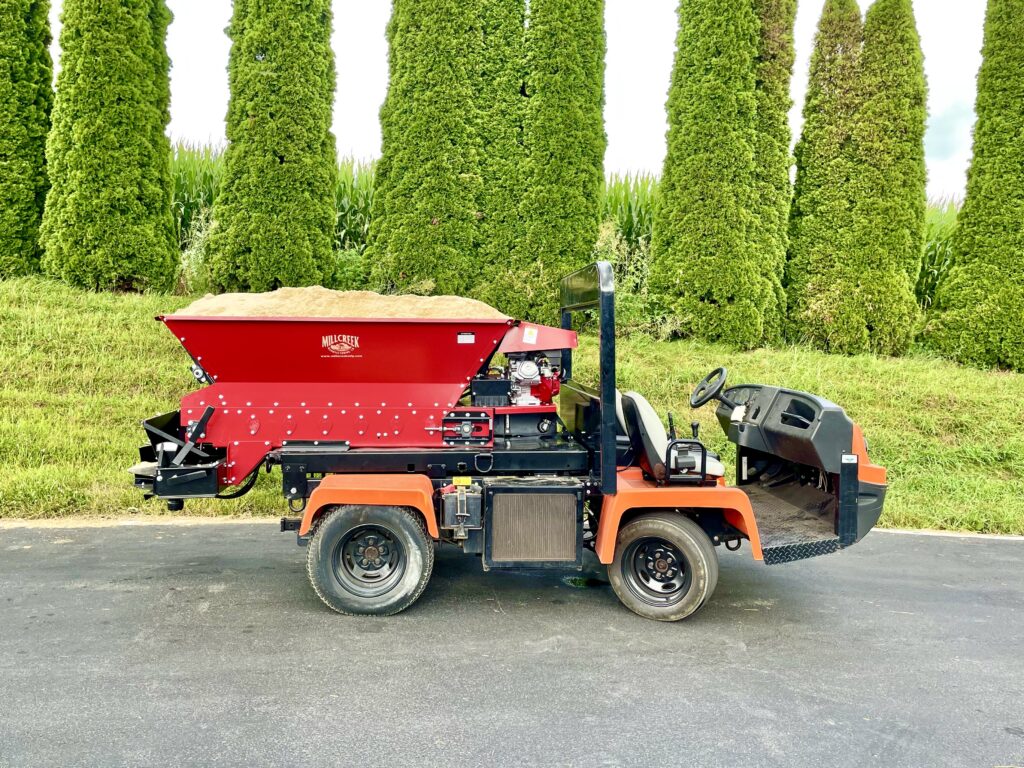 Millcreek 1100 greens topdresser