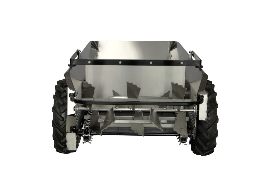 Millcreek 27SS and 37SS compact stainless steel manure spreaders