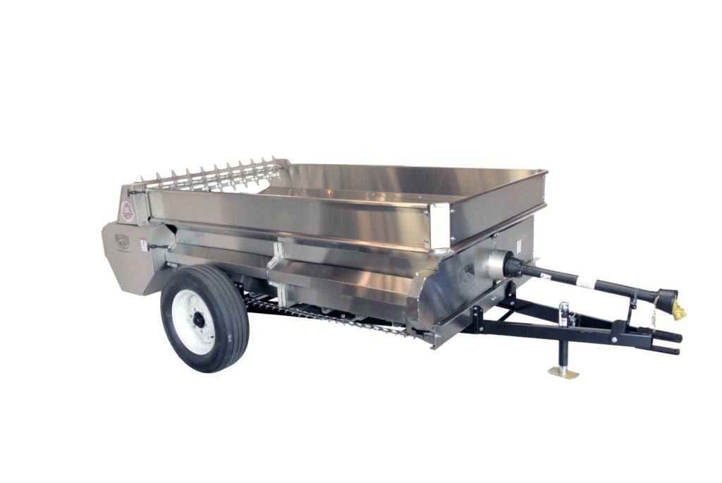 Millcreek 97SS and 127SS large stainless steel manure spreaders