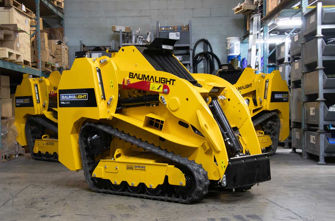 Baumalight Mini Skid Steer (Kubota Diesel 2-Speed) TRL536D