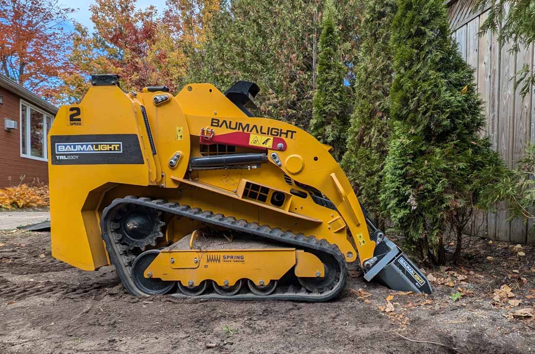 Baumalight Mini Skid Steer (Kubota and Yanmar Diesel 2-Speed) TRL630