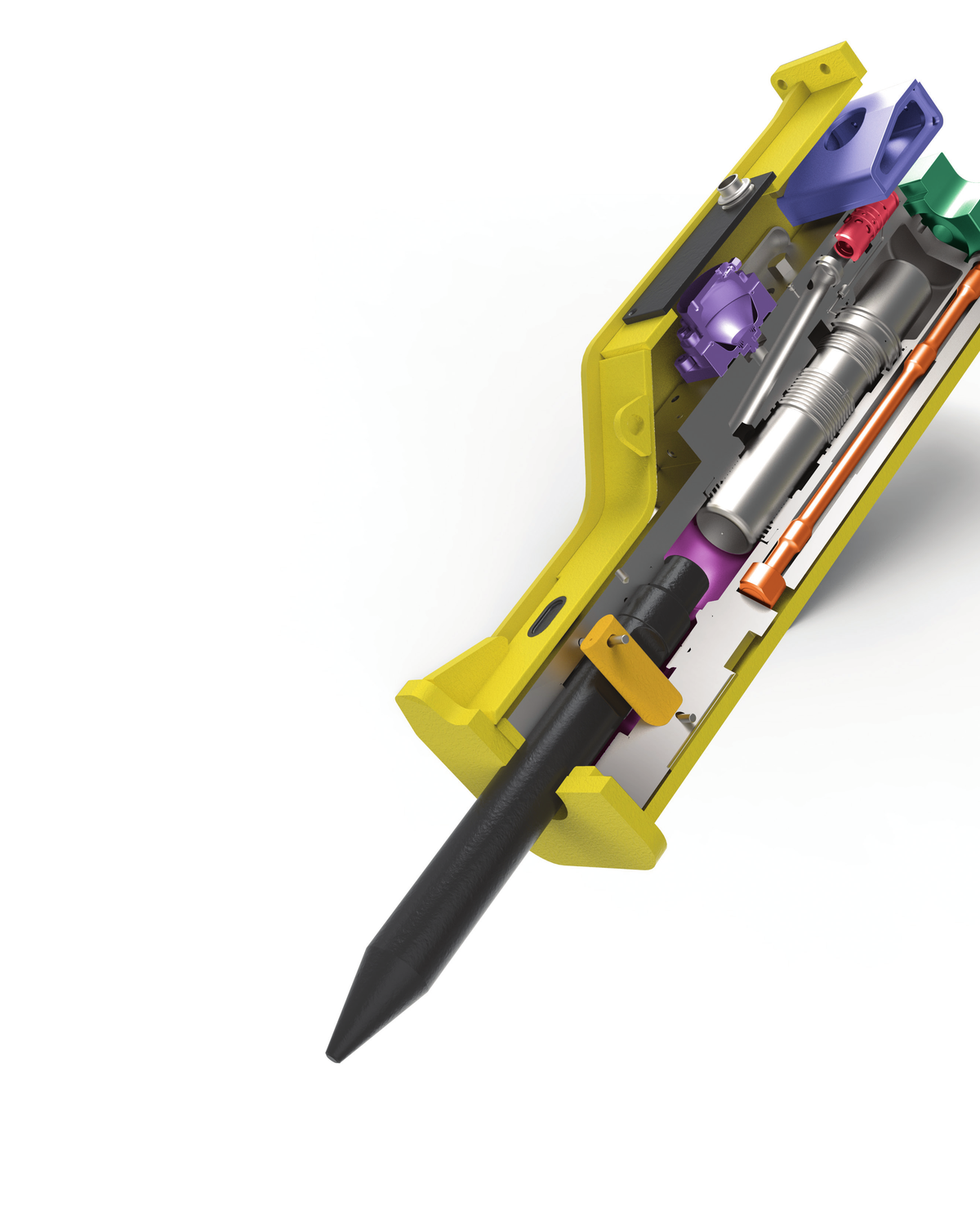 UtiliTough series power cell cutaway illustration