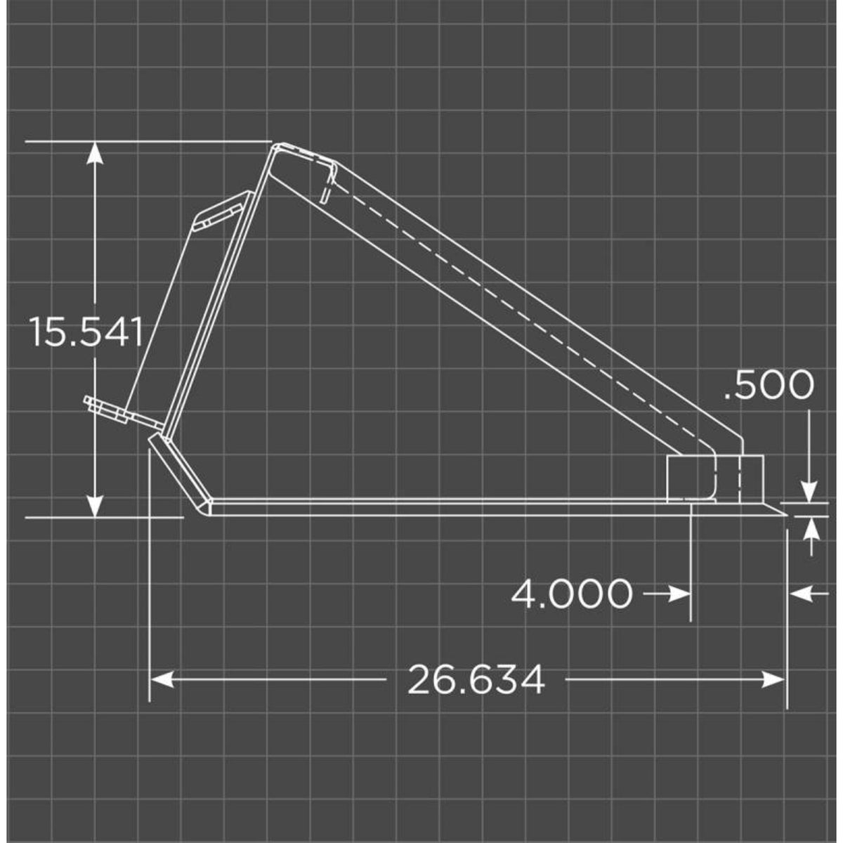 Loflin Fabrication Mini Low Profile Bucket For Mini Skid Steers manufacturer family image 2; illustrated configuration may differ from selected option