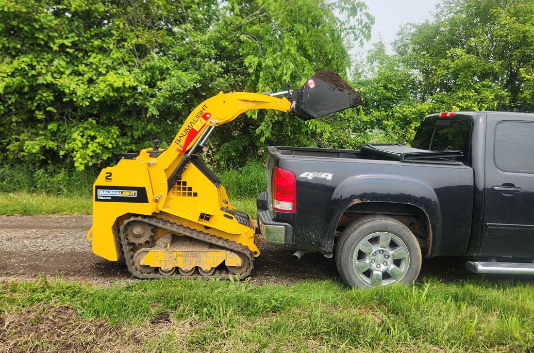 Baumalight Mini Skid Steer (Kubota and Yanmar Diesel 2-Speed) TRL630