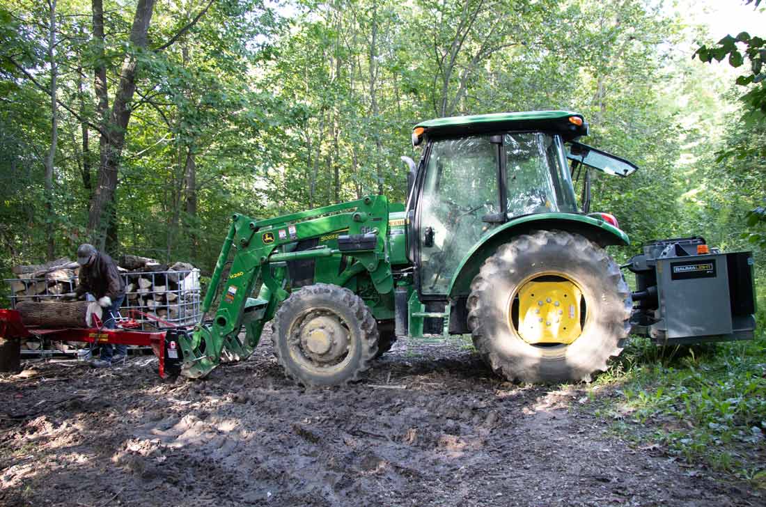 Baumalight P40-1000 hydraulic power pack tractor three-point mount
