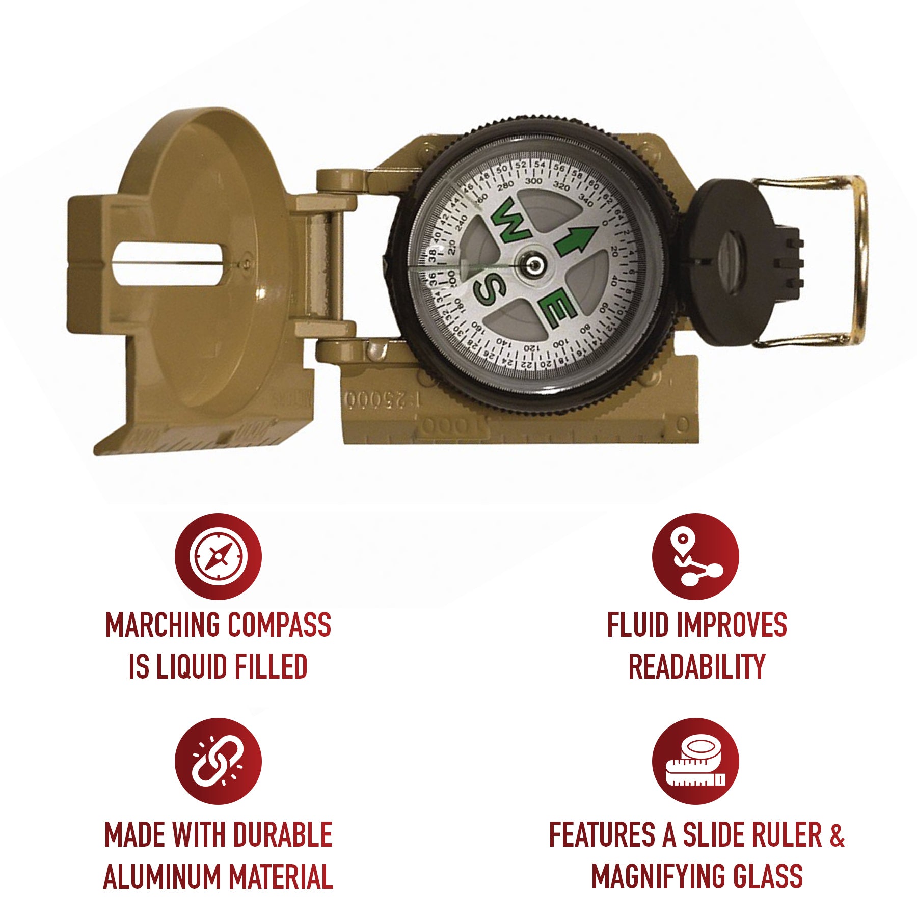 Tactical Navigation Compass