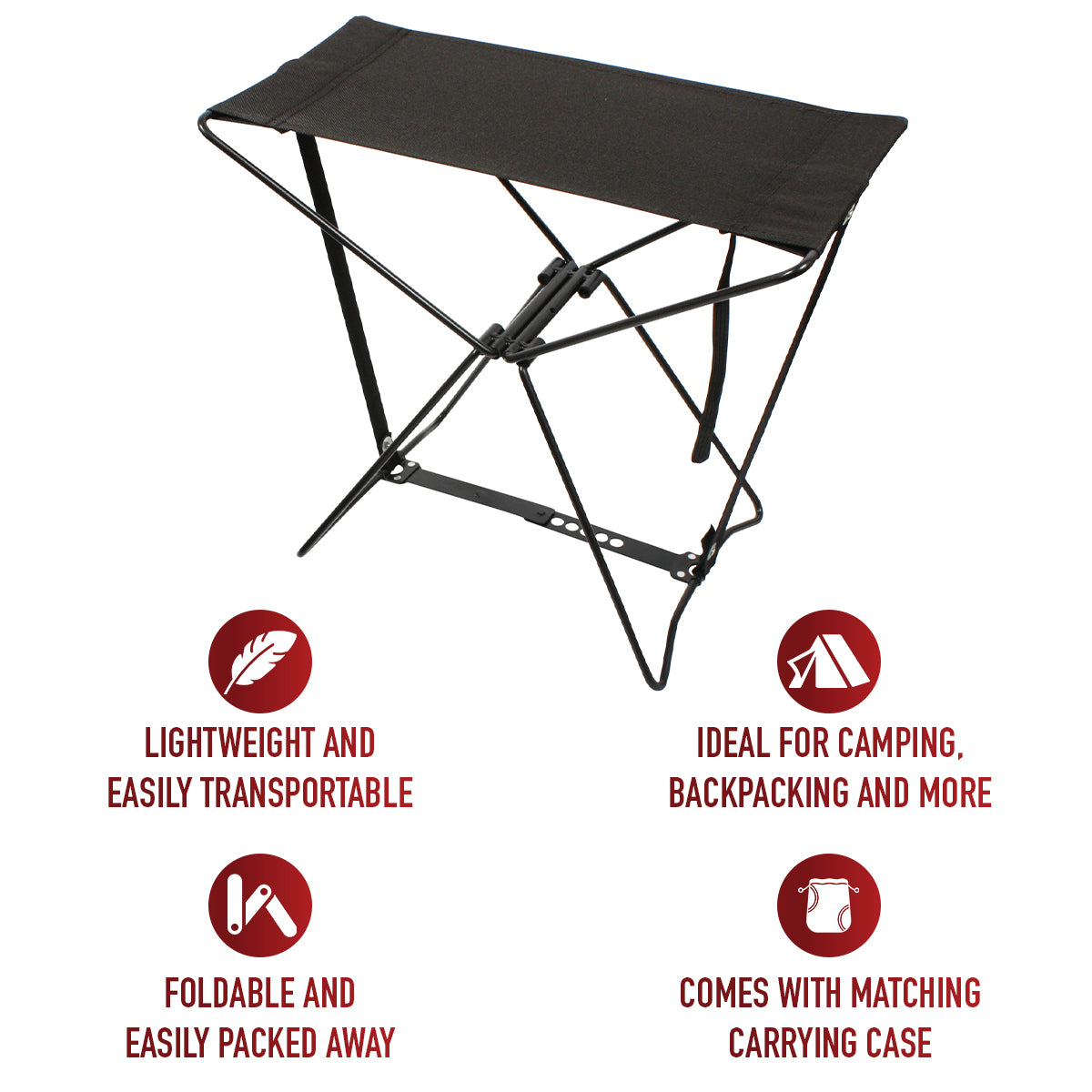 All-Terrain Folding Camp Stool