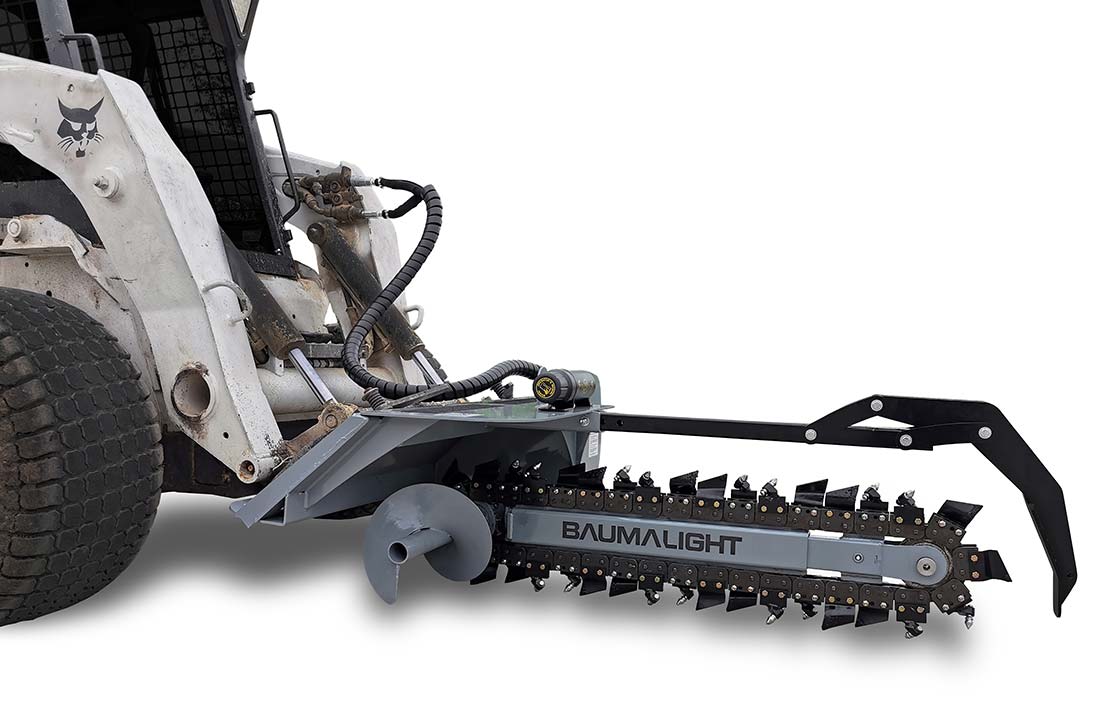 Chain trencher