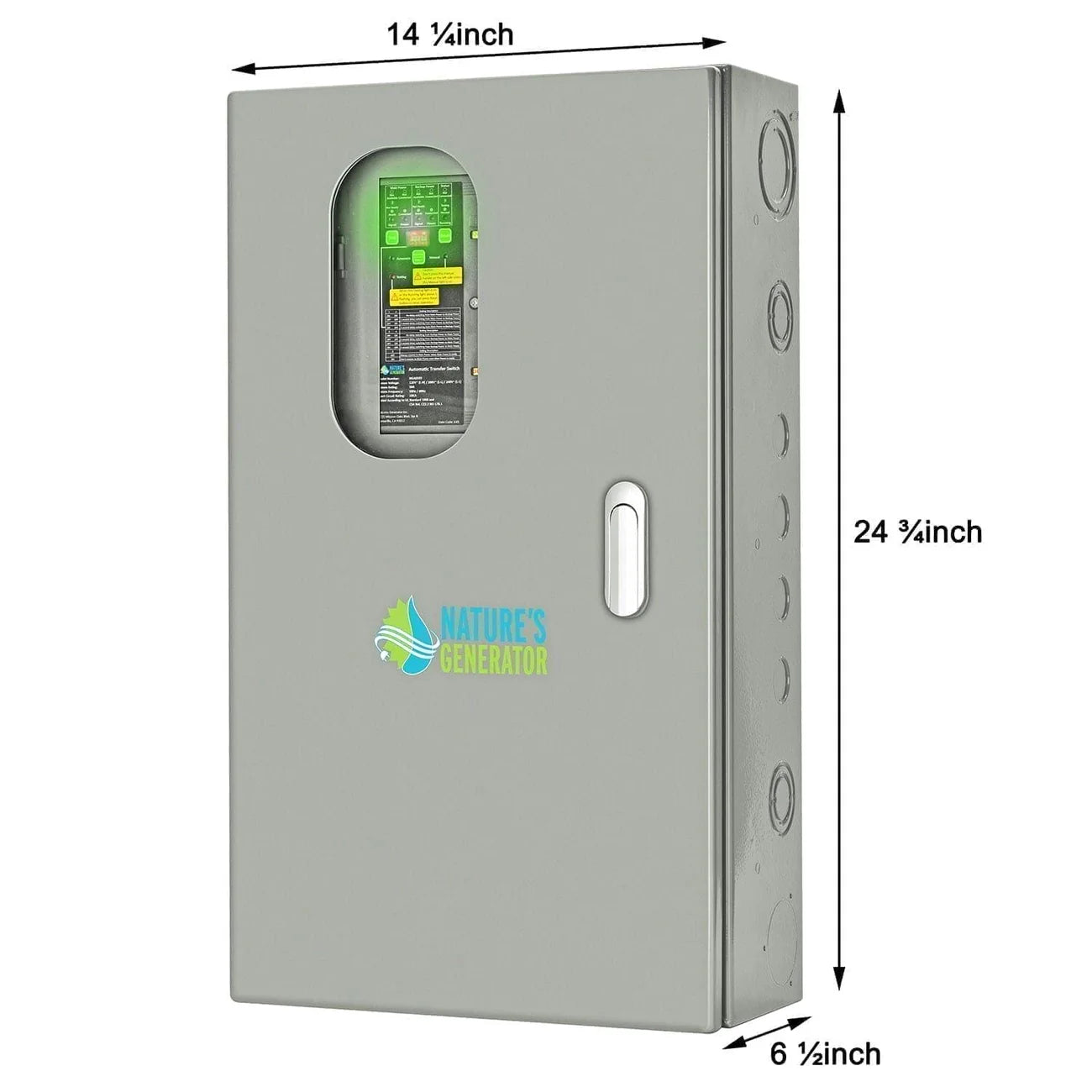 Nature’s Generator MyGrid 10K Power Kit with Transfer Switch for House Battery Backup (10kW | 10kWh)