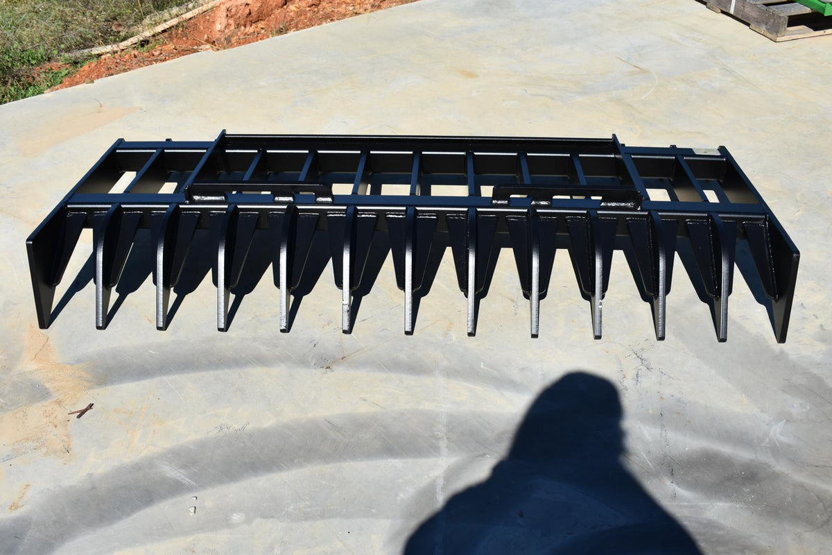 Loflin Fabrication Root Rake; illustrated width may vary