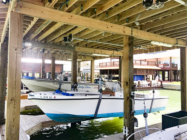 8,000 LB Sling Boat Lift – Heavy-Duty Boathouse System with Motor and Slings