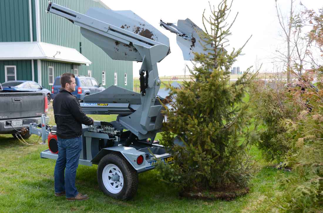Baumalight TR440 tree spade photo 7