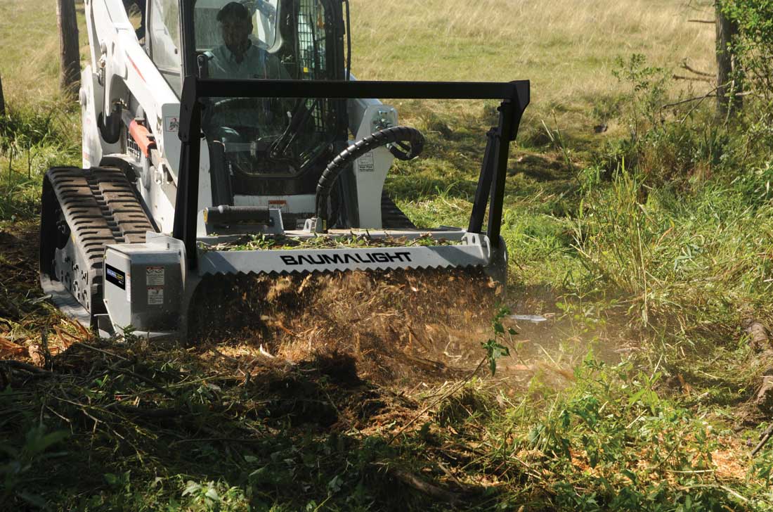 Baumalight Mulcher MS560 Fixed Tooth For Skid Steers