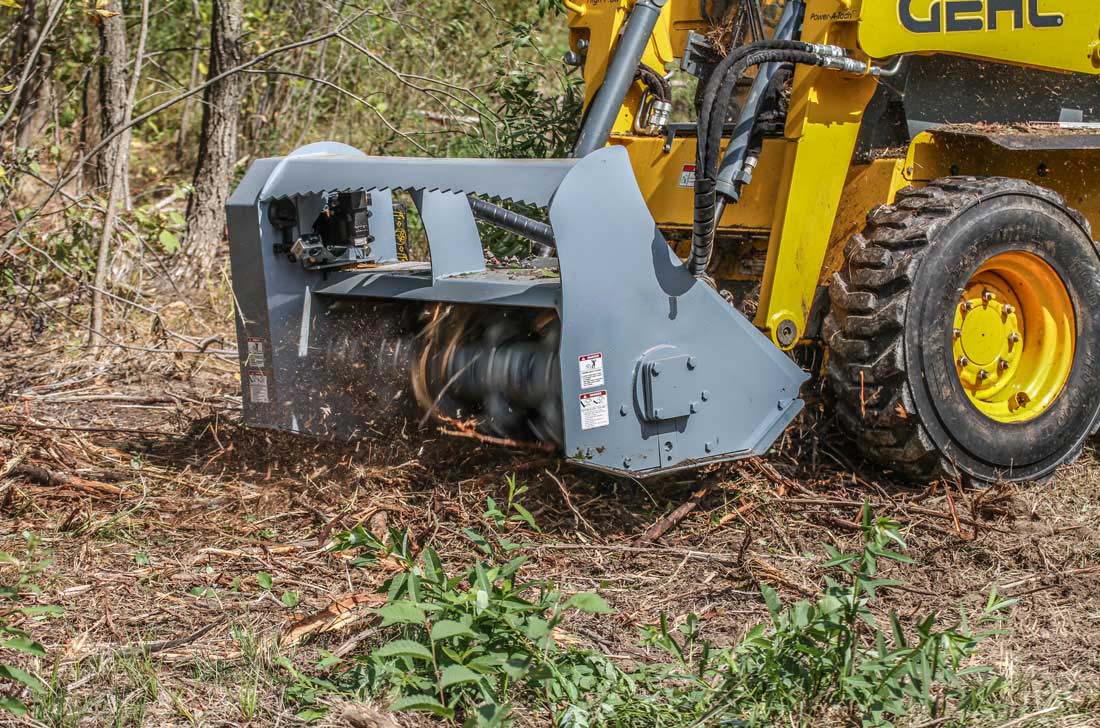Baumalight Mulcher MS348 Fixed Tooth For Skid Steers