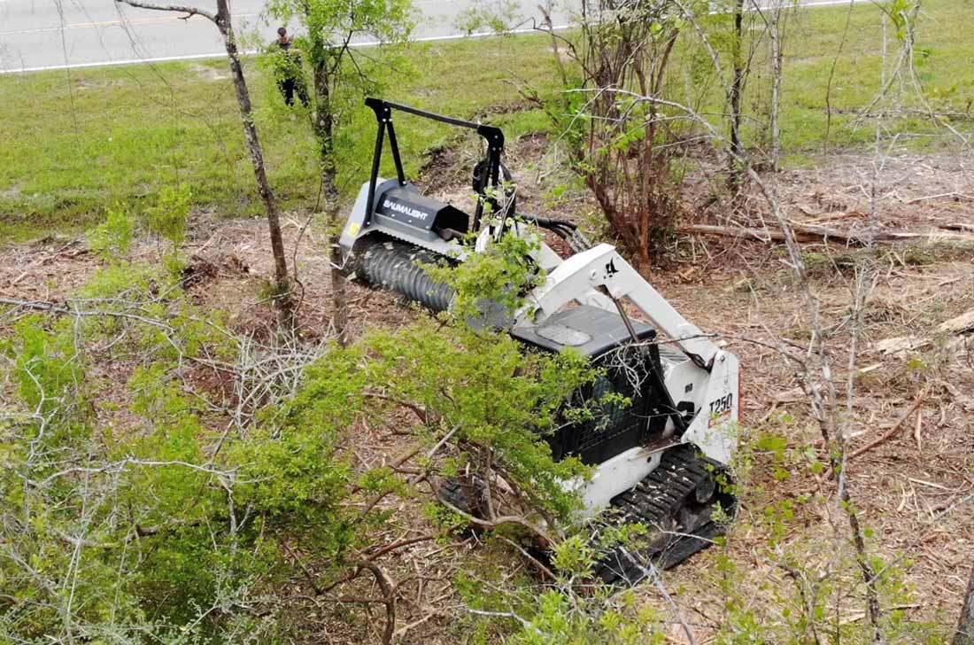 Baumalight Mulcher MS548 Fixed Tooth For Skid Steers