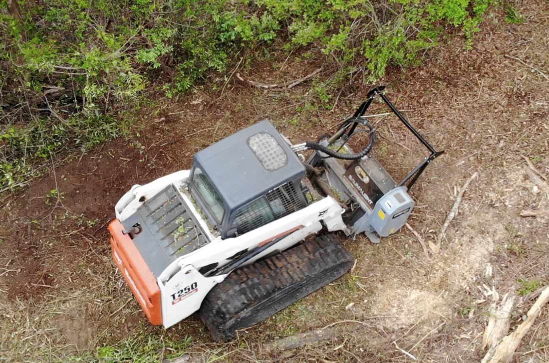 Baumalight Mulcher MS548 Fixed Tooth For Skid Steers