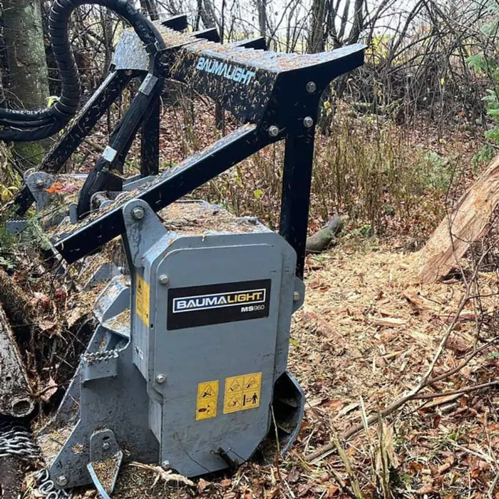 Baumalight MS960 Heavy Duty Fixed Tooth Brush Mulcher For Skid Steers