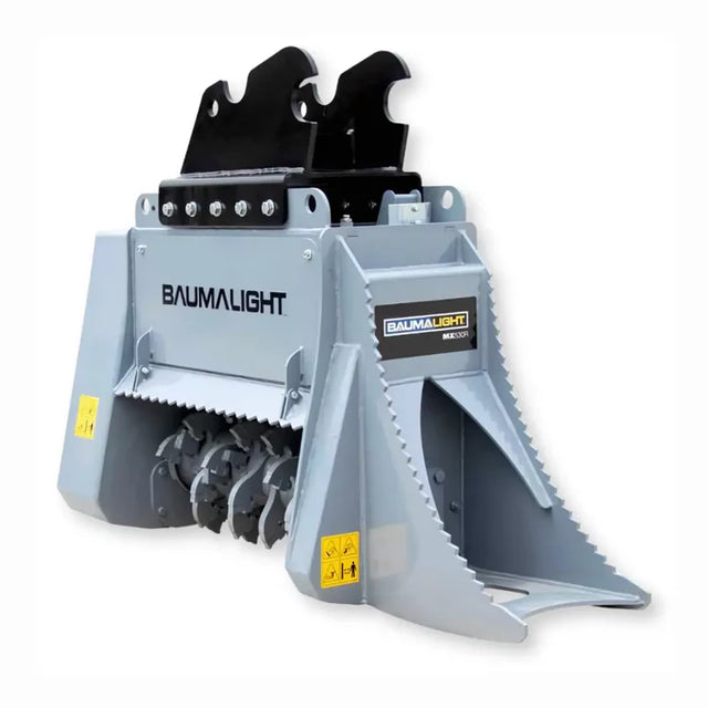 Baumalight Mulcher MX530R Fixed Tooth Brush For 4-12 Ton Excavators
