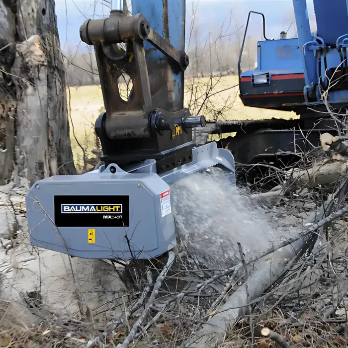 Baumalight Mulcher MX548R Fixed Tooth Brush For 7-20 Ton Excavators