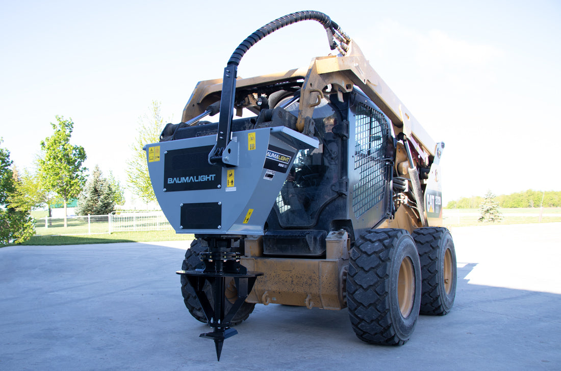 RSS780 stump planer — Baumalight RSS780 on CAT 272D