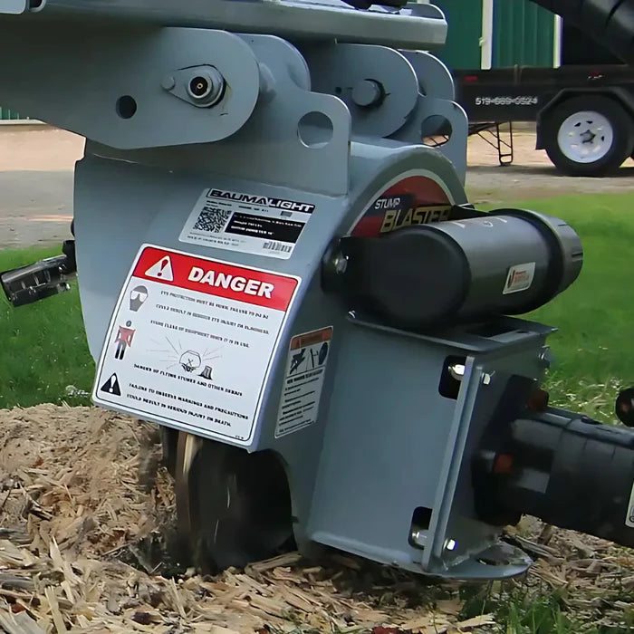 Baumalight Stump Grinder S14 For Mini Skid Steers