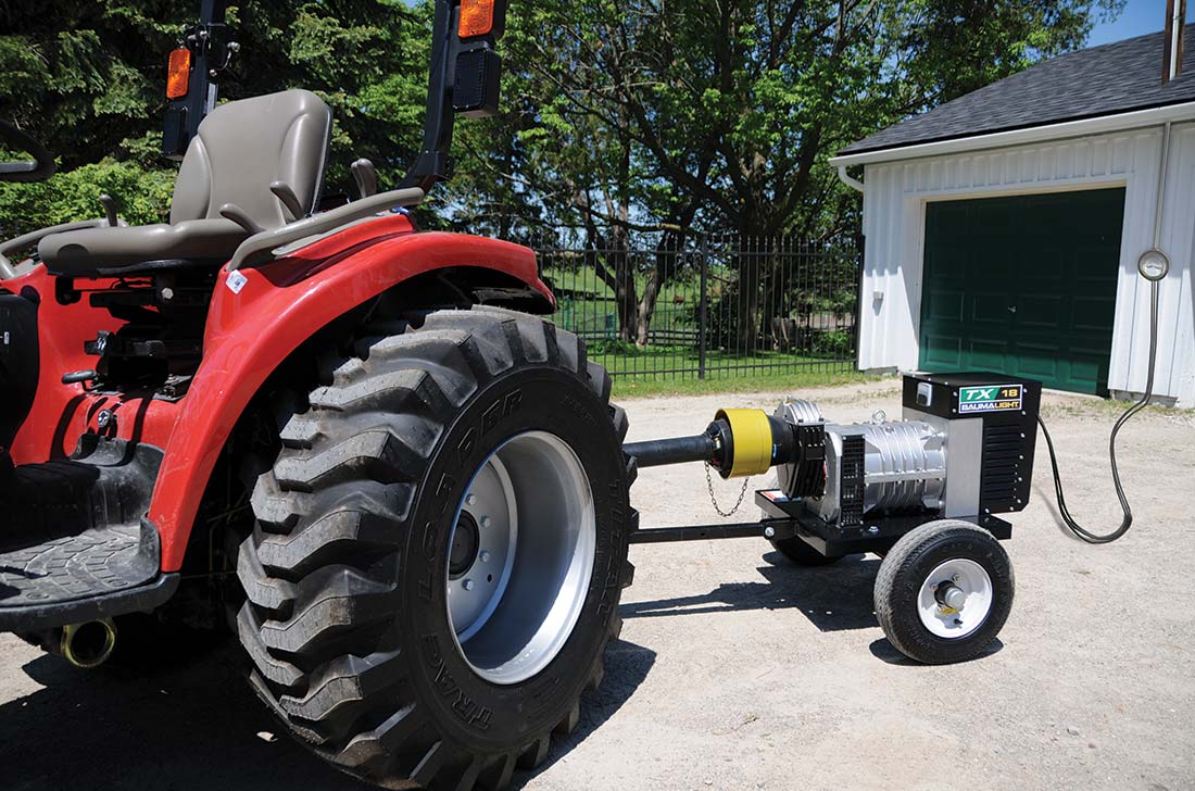 Baumalight TX18 PTO generator
