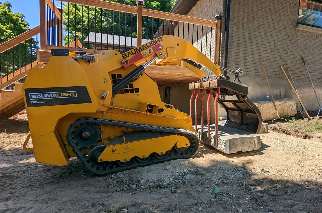 Baumalight Mini Skid Steer (TRL620Y and TRL620D)
