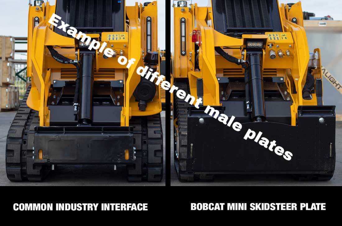 Baumalight mounting plates comparison front view