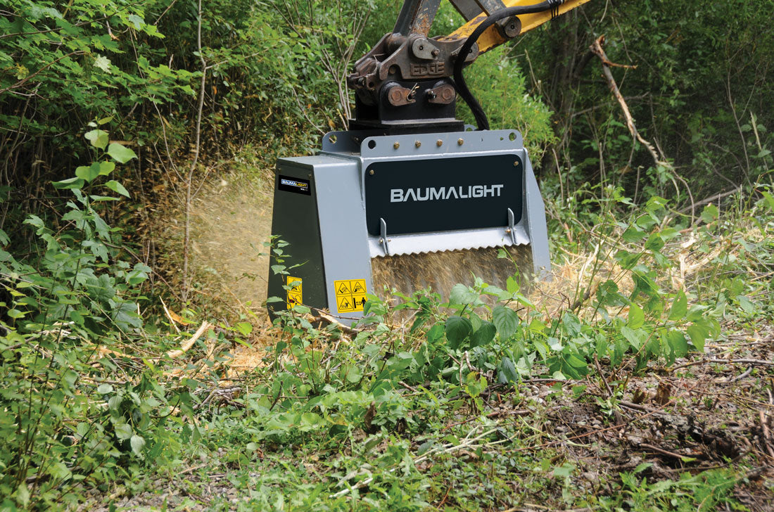 Baumalight Mulcher MX530 Fixed Tooth Brush For Excavators (4-12 Ton)