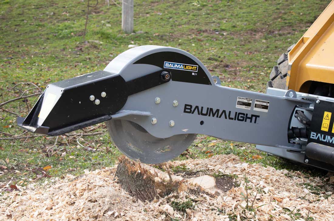 Baumalight Stump Grinder S24 For Skid Steers