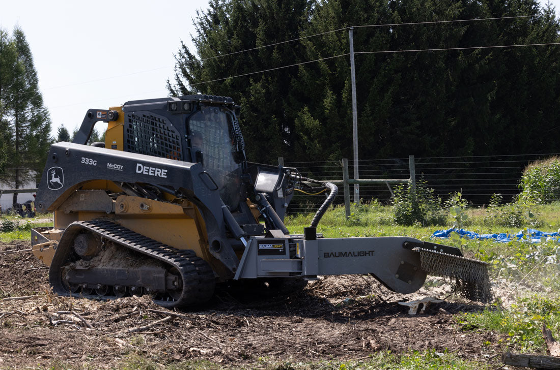 Baumalight Stump Grinder S40 For High Flow Skid Steers