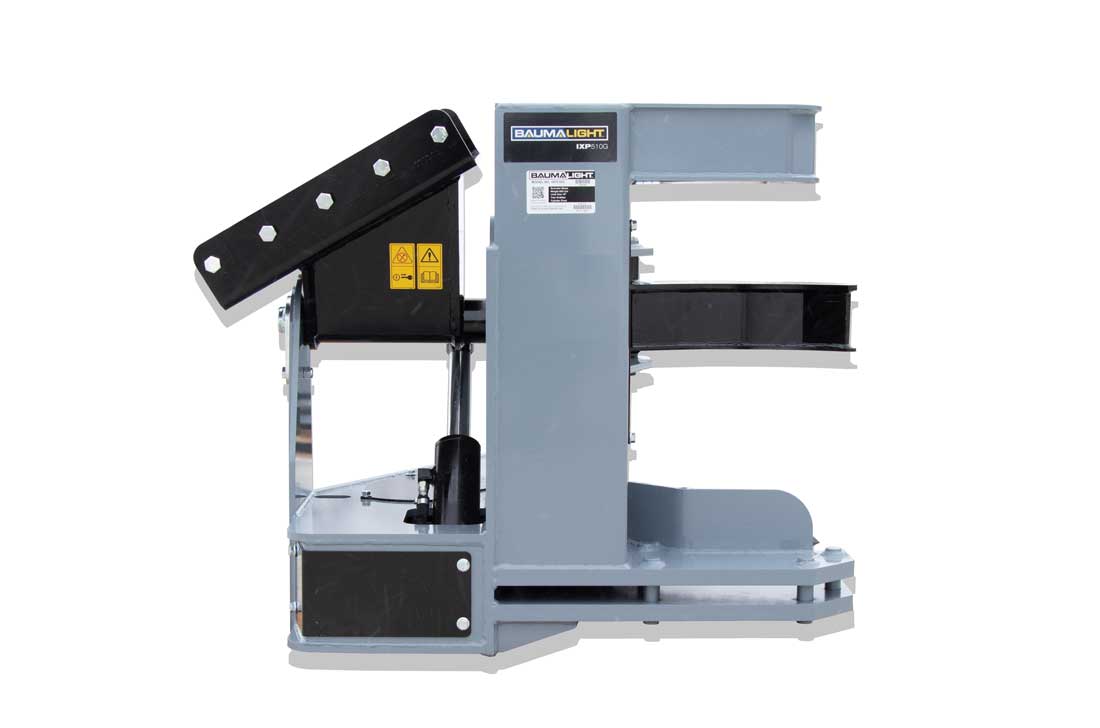 Baumalight IXP510G tree shear — Baumalight tree shear with grabber arm