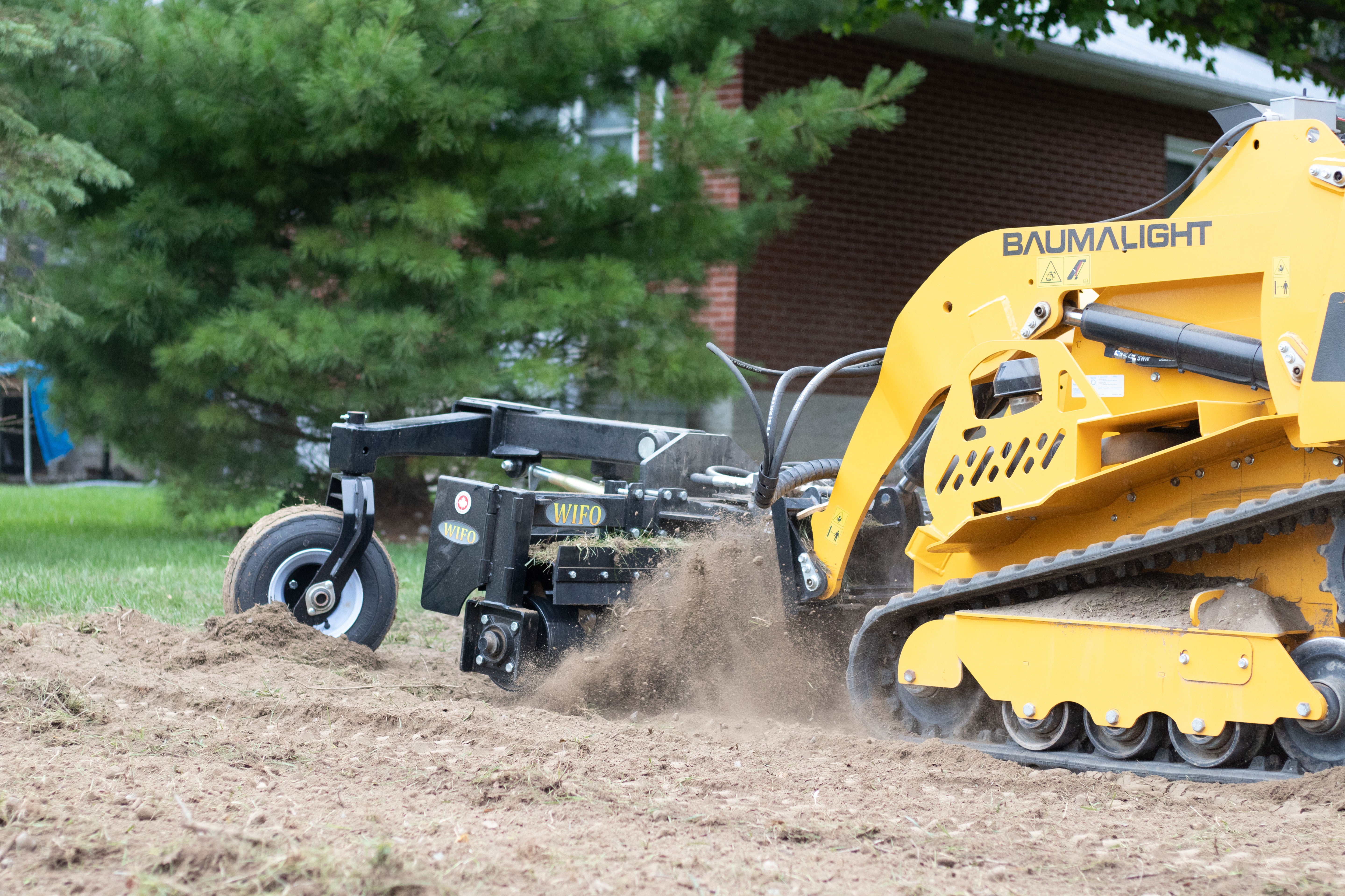 Baumalight Mini Skid Steer (TRL620Y and TRL620D)